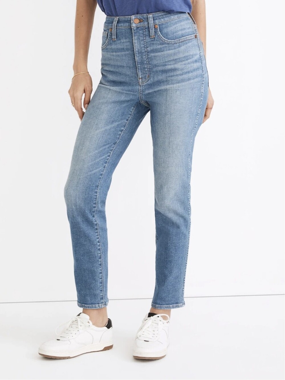 Madewell Curvy Stovepipe Jeans In Euclid Wash